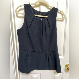 Banana Republic Black Sleeveless Top